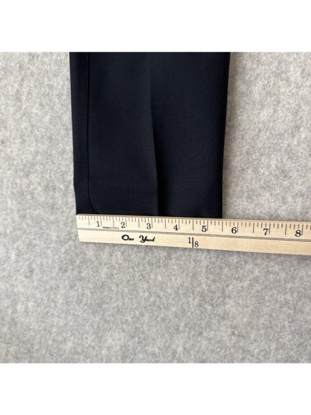 Vince Tapered Wool Dress Pants Womens 0 Black Ankle Length - Picture 13 of 16